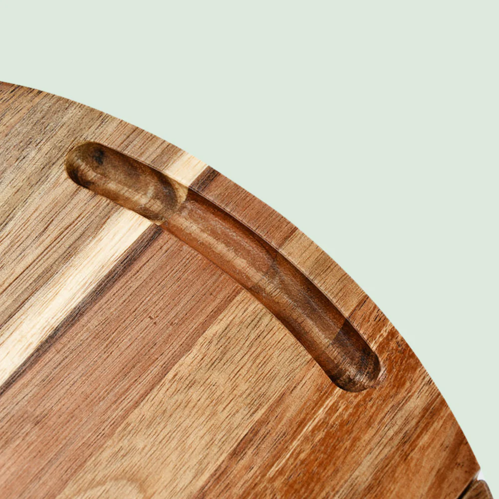 Acacia Wood Charcuterie Board - 9 Piece Set - Image 7