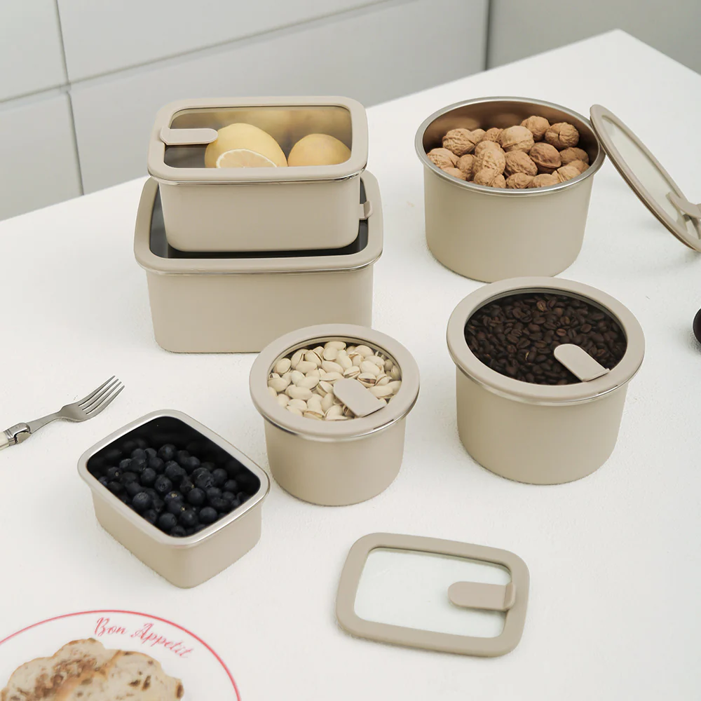 Stainless Steel Food Storage Container - Rectangle (2900ml) - Image 4